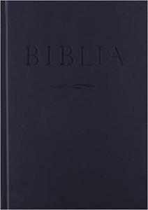 Bibel, ungerska, blå, inbunden, 200x140x35 mm