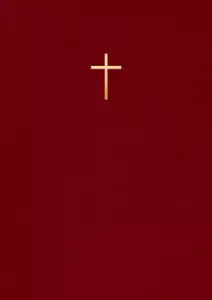 Bibel 2000, röd, konstskinn, 200x150x33mm, guldsnitt