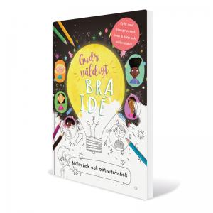 Guds väldigt bra idé, Målarbok och aktivitetsbok