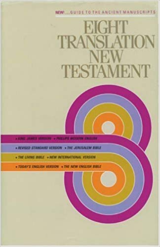 EIGHT TRANSLATION NEW TESTAMENT, HARDCOVER, 240X160X80MM