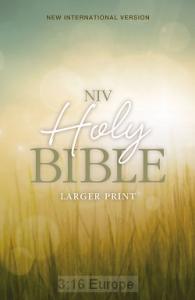NIV LARGER PRINT PAPERBACK 214X140X45MM