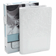 NIV, WHITE, BRIDE BIBLE ,  SOFT COVER,  170X110X20MM