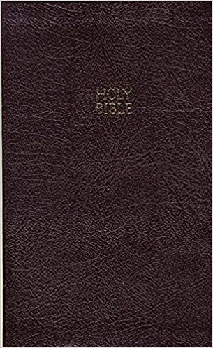 NKJV BURGUNDY ULTRA SLIM BIBLE,  FAUX LEATHER, 220X150X20MM