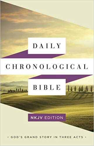 NKJV,  DAILY CHRONOLOGICAL BIBLE ,  PAPERBACK, 215x137x35MM