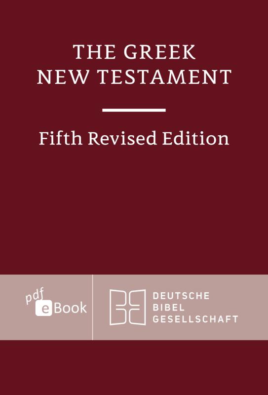 The Greek New Testament Fifth revised edition