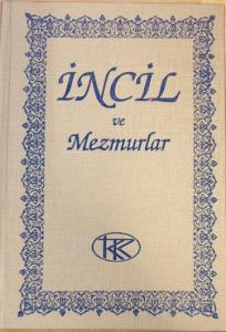 NT och Psaltaren, turkiska, inbunden, guld, 200x140x30 mm