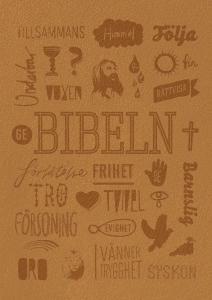 Svenska Folkbibeln 2015, bärnsten, konfirmand