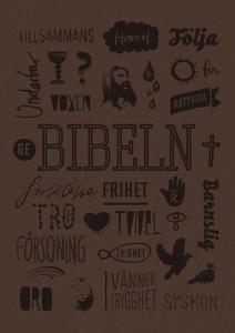 Svenska Folkbibeln 2015, brun, konfirmand