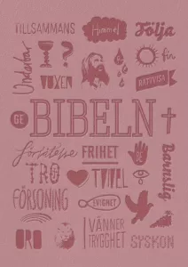 Svenska Folkbibeln 2015, rosa, konfirmand