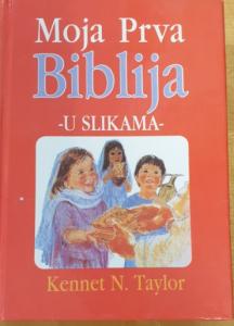 Barnbibel, kroatiska, hårdpärm, 175x125x20 mm