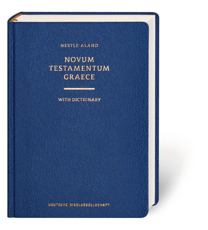 Novum Testamentum Graece with Dictionary