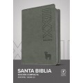 Biblia NTV, compacta, gris