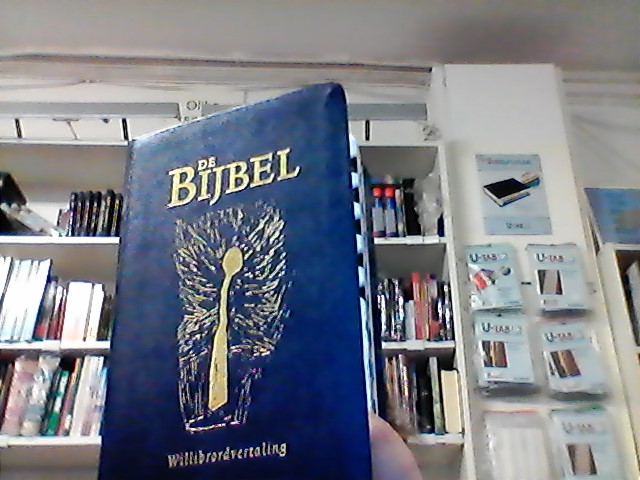 Bibel med index, Bijbel, Katolsk-Hollendska Bibeln, svart, A5, inbunden, konstskinn, guldsnitt,