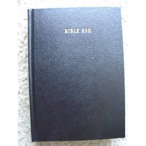 BIBLE NSQ, IGBO, NIGERIA,