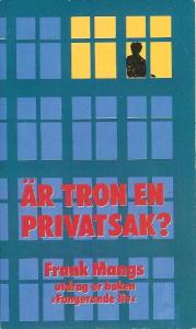 Är tron en privatsak?