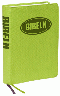 Bibel 2000 - Konfabibel - mjukband, limegrön, 200 x 140 x 30mm