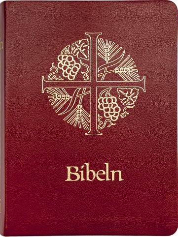 Bibel 2000, Bibeln, mörkrött konstskinn, 185x140x38 mm
