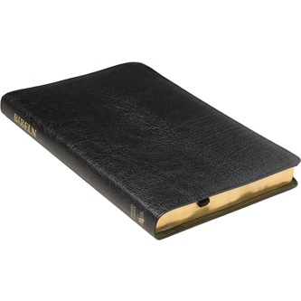 Nubibeln, svart, guldsnitt