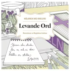 Målarbok med bibelord - Levande Ord