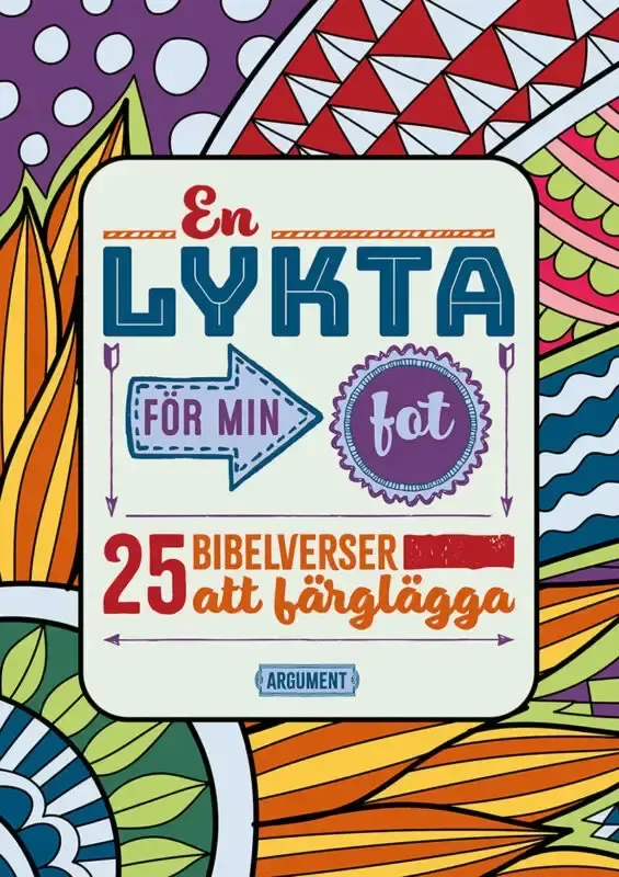 En lykta för min fot, 25 bibelverser att färglägga