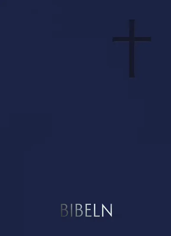 Bibel 2026 blå, hårdband