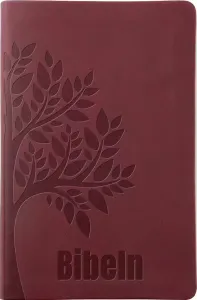 Bibel 2026 slimline - konstskinn röd