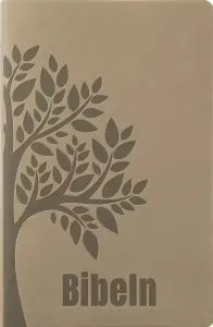 Bibel 2026 slimline - konstskinn ljusbrun