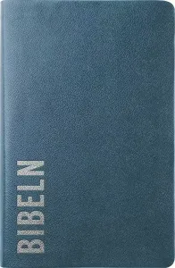 Bibel 2026 slimline - återvunnet läder blå
