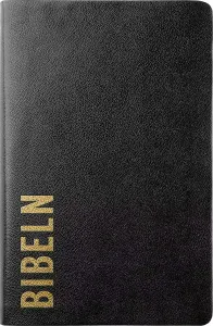 Bibel 2026 slimline - återvunnet läder svart