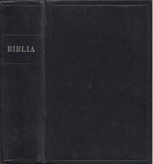 Bibel, ungerska, svart, inbunden, 200x140x50 mm