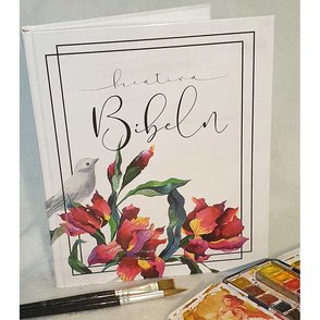 Svenska Folkbibeln 2015, Kreativa Bibeln, hårdpärm, vit, 240x208x36 mm