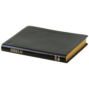 Svenska Folkbibeln 2015, slim, cabra skinn, svart, guldsnitt