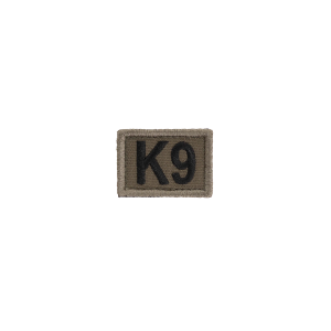 K9 märke, litet, m kardborreband -12