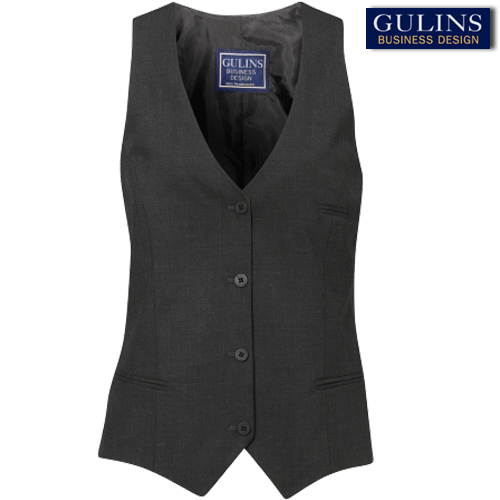 Dam kostymväst Grå