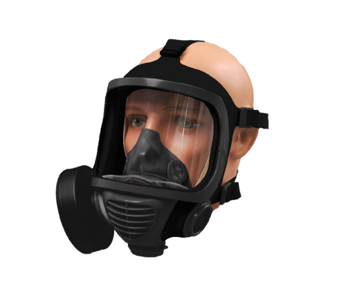 Gumarny Skyddsmask CM 6