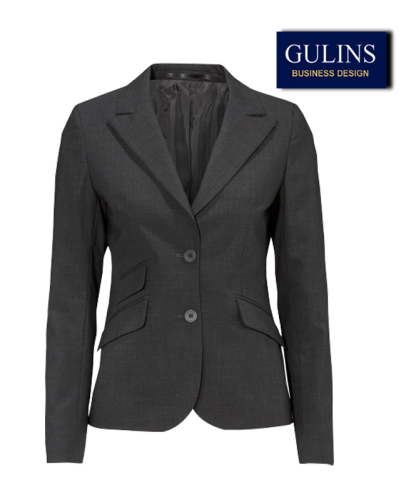 Damkavaj 2-knapp Grå