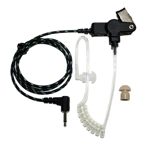 Ear tube 3,5mm, förstärkt tråd