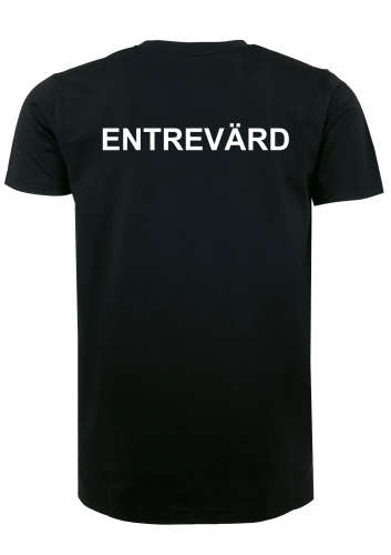 Entrévärds T-shirt, Svart