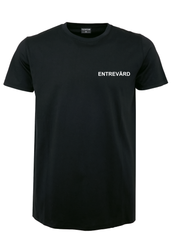 Entrévärds T-shirt, Svart