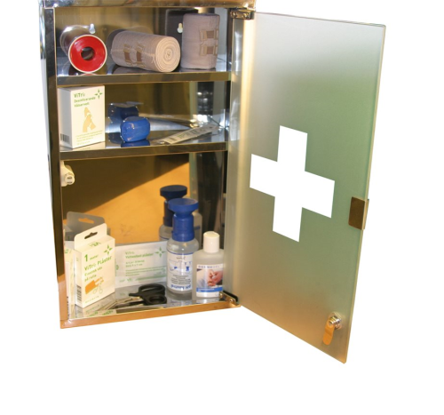 FÖRBANDSSKÅP. (Tomt)