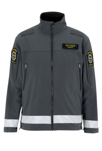 Skyddsvakts Softshell grå