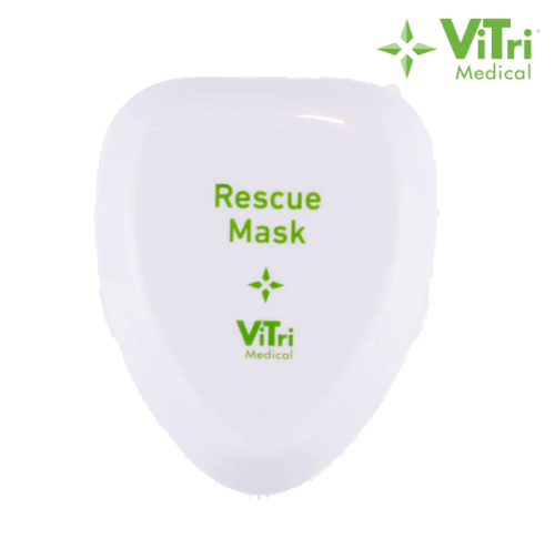 CPR Rescue Mask i hårt fodral