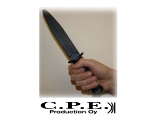 C.P.E kniv attrapp