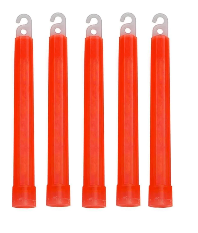 Lysstav Röd, 5-pack