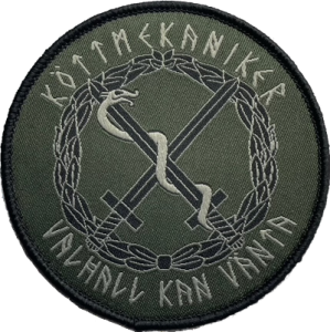 Köttmekaniker Grön Patch
