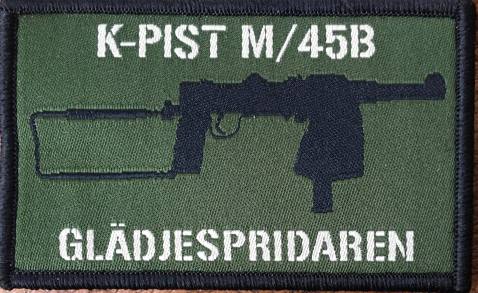 K-pist M/45B Patch