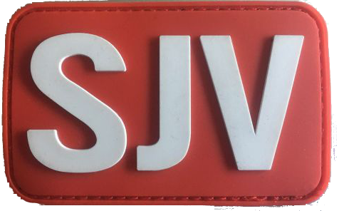 Gummi patch SJV Röd