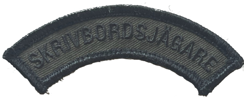 Skrivbordsjägare Båge Grön Patch