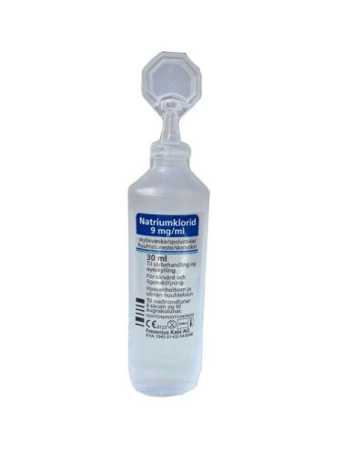 Natriumklorid ögonskölj /sårtvätt 30 ml