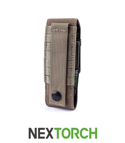Nextorch V18 Ficklampshållare, Brun